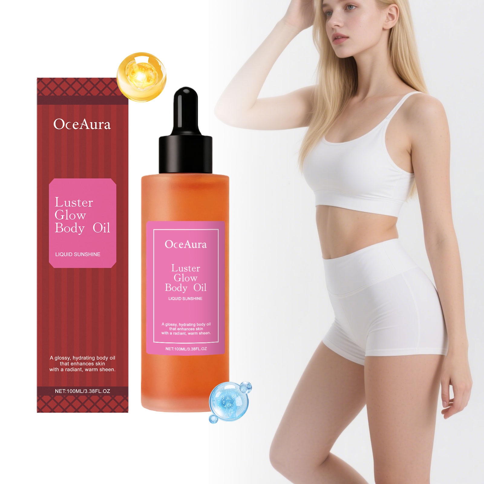 Luxury Skincare Moisturizer - Magic Luxury Body Massage Oil For