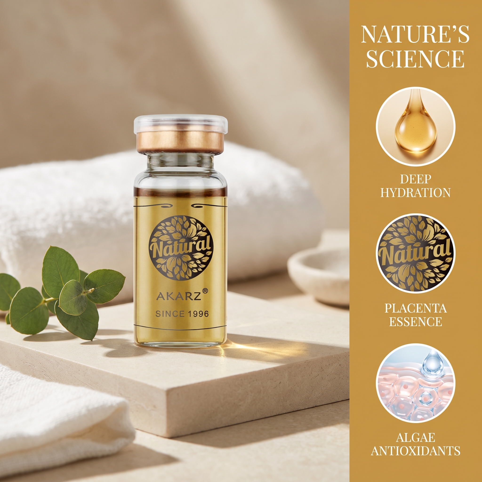 AKARZ Placenta Serum Moisturiz – Placenta Extract Serum recenzja i cena