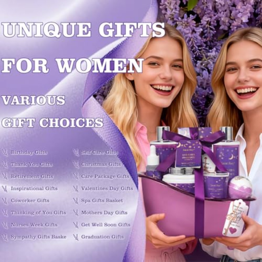 Bath Basket Spa Kit Spa Gifts  – Luxury Skincare Gift Set For Women recenzja i cena