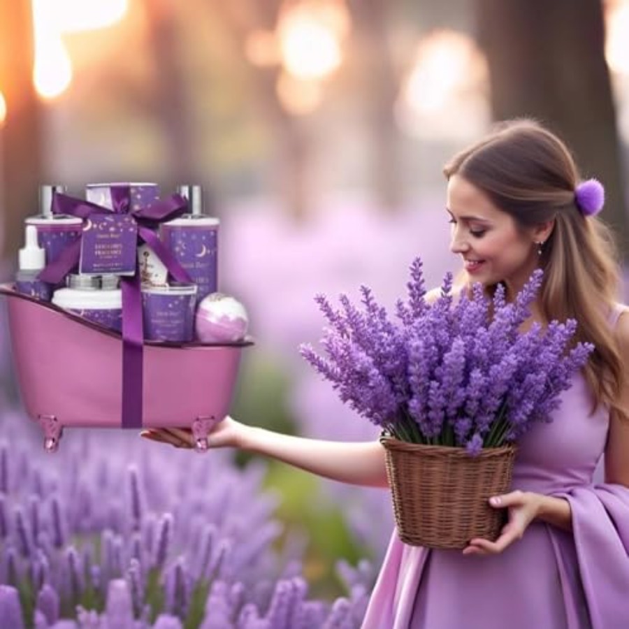 Bath Basket Spa Kit Spa Gifts  – Luxury Skincare Gift Set For Women recenzja i cena