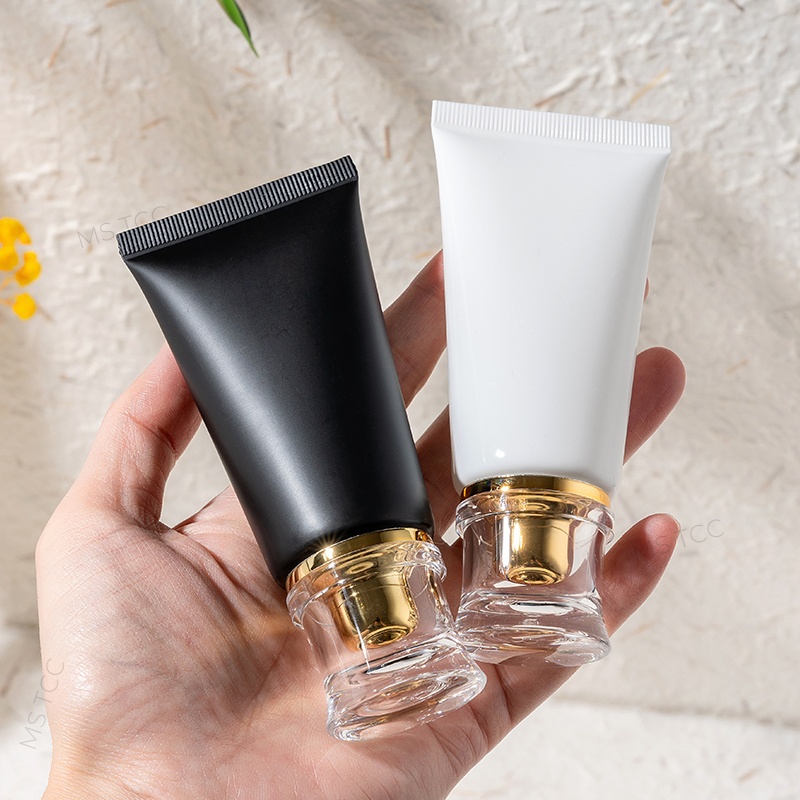 10Pcs 50ml Plastic Squeeze Tub – Luxury Skincare Packaging Wholesale recenzja i cena