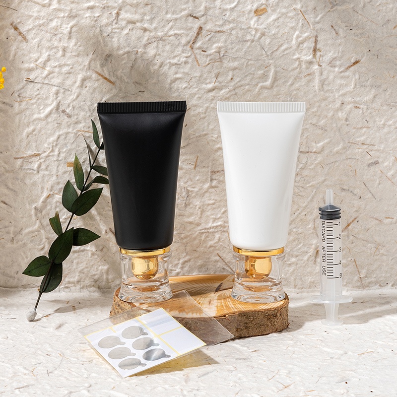 10Pcs 50ml Plastic Squeeze Tub – Luxury Skincare Packaging Wholesale recenzja i cena