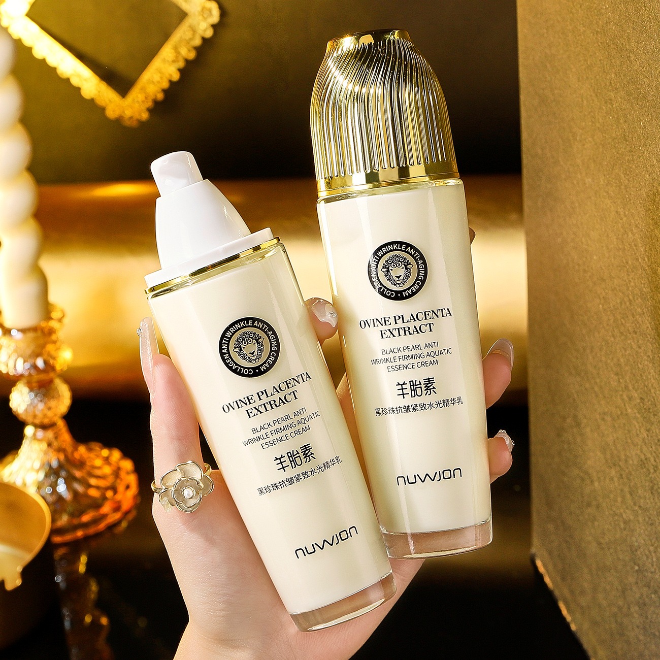 120g Anti-Aging Face Lotion Sh – Placenta Extract Serum recenzja i cena
