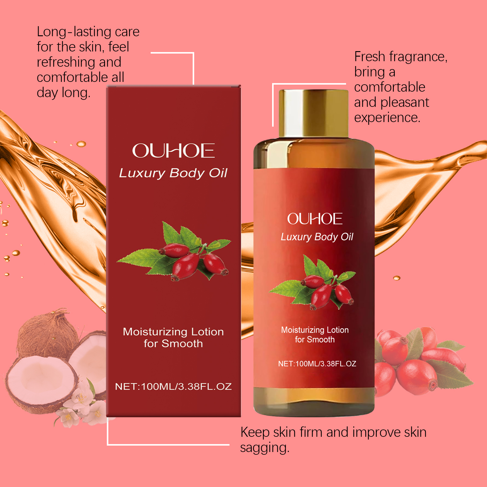 100ML Luxury Body Oil Deep Moi – Luxury Skincare Moisturizer recenzja i cena