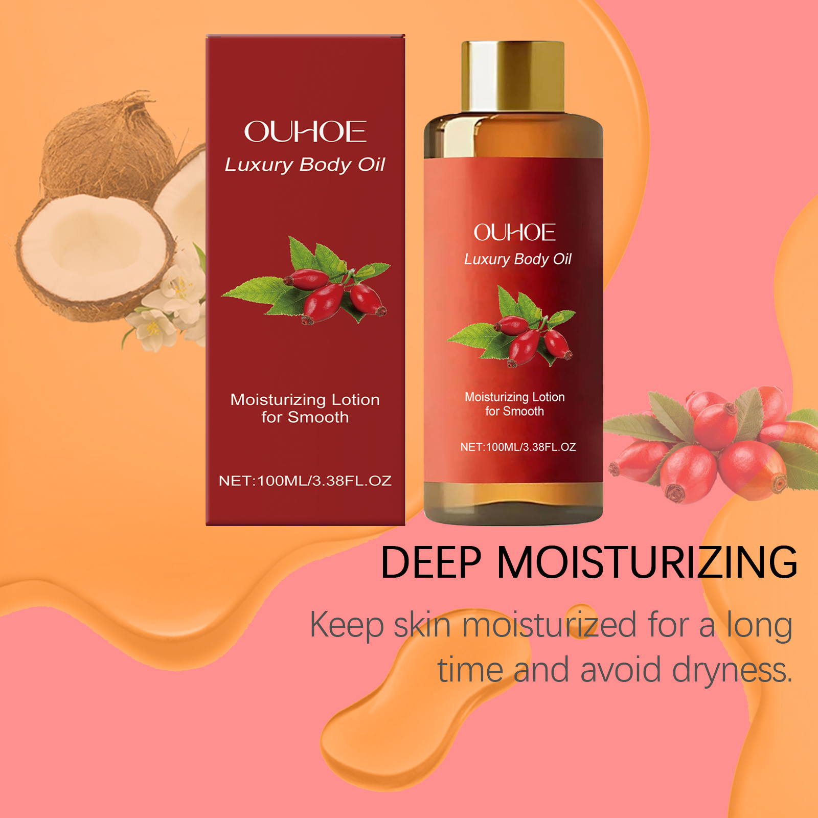 100ML Luxury Body Oil Deep Moi – Luxury Skincare Moisturizer recenzja i cena