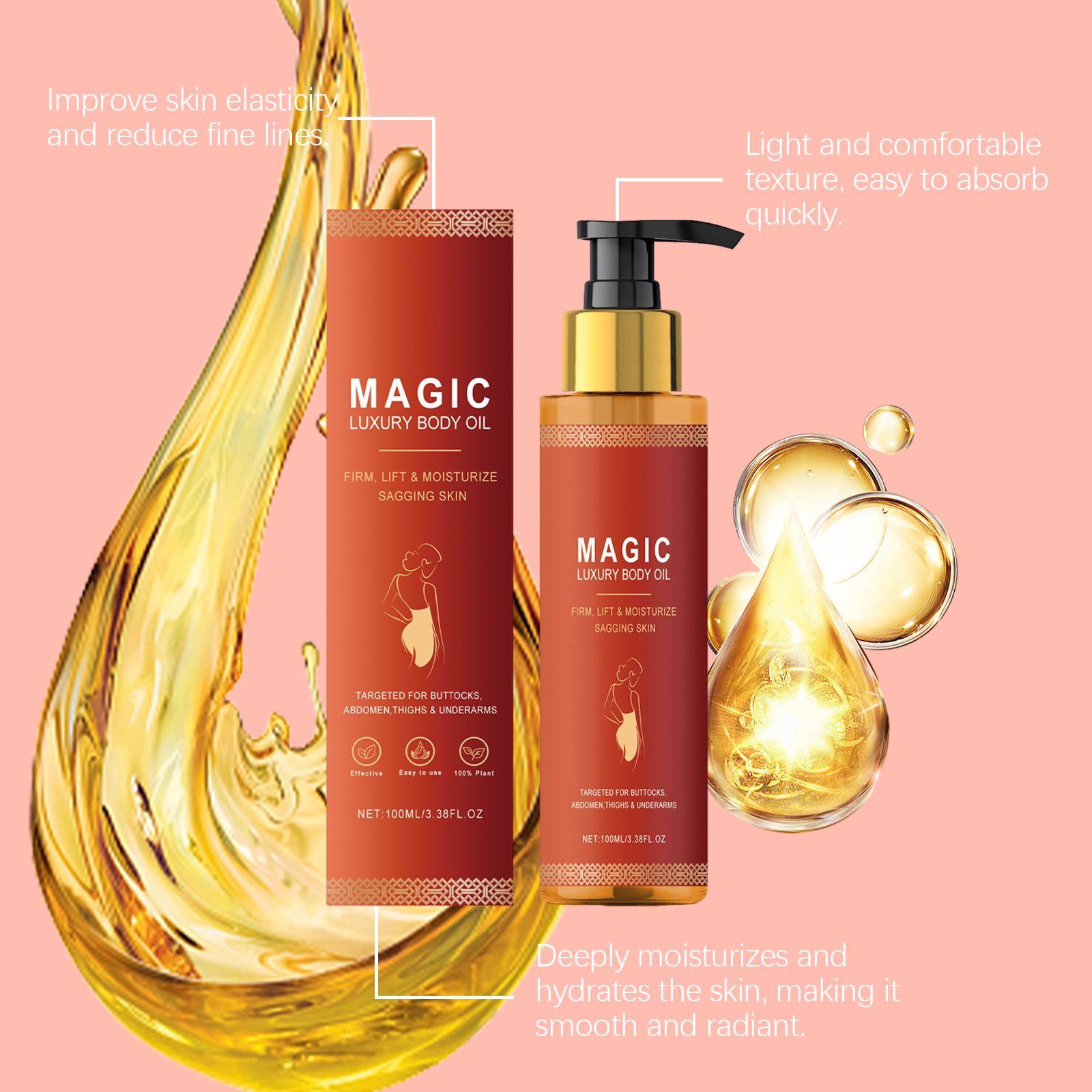 Magic Luxury Body Oil Moisturi – Luxury Skincare Moisturizer recenzja i cena